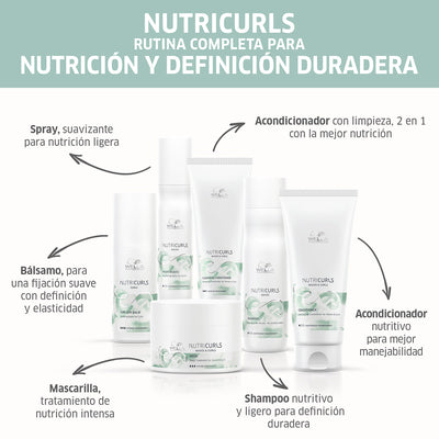 ACONDICIONADOR LIMPIEZA WELLA NUTRICURLS CURLS 250ML