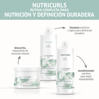 ACONDICIONADOR LIMPIEZA WELLA NUTRICURLS CURLS 1L