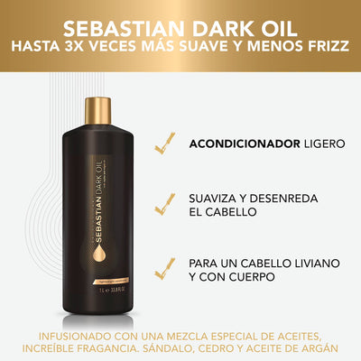 ACONDICIONADOR SEBASTIAN DARK OIL 1LTO