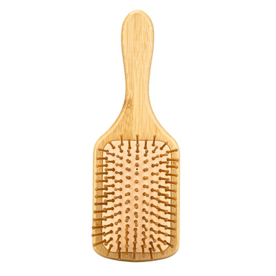 CEPILLO PLANO BAMBOO PUNTAS REDONDAS P-19