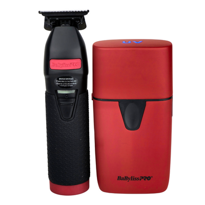 COMBO BABYLISS SHAVER UV+TRIMERFX RO/NEG FXLFHOLPK2R