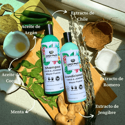 ACONDICIONADOR COCO MIO COCO&JENGIBRE FUERZA 500ML