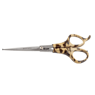 TIJERA DEDICATO ESTIL M/LEOPARDO 9612-LP-T
