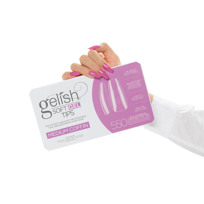 KIT GELISH SOFT GEL MEDIUM COFFIN 1120073