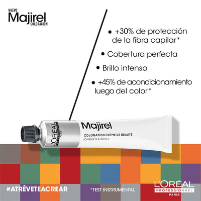 TINTE MAJIREL 50G + PEROX 75ML