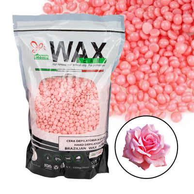 CERA PERLA WAX KT-1831 ROSA 1 KG