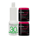 DECOLORANTE NUTRAPEL ROJO-BCO C/2 PIEZAS 350GR + PEROXIDO LTO PDC35