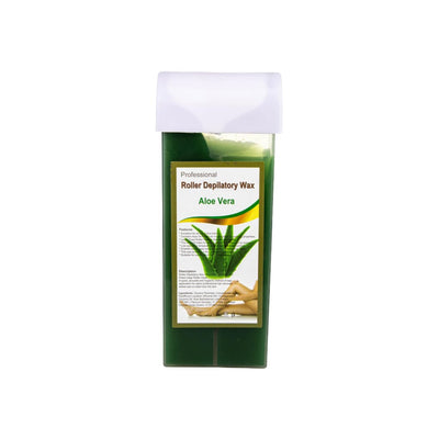 CERA DEPILAR C/RODILLO ALOE VERA 100GR KT-1841