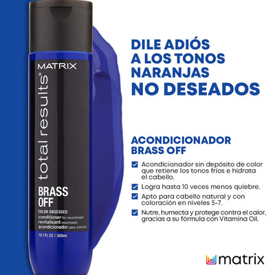 ACONDICIONADOR MATRIX TR BRASS OFF 1L