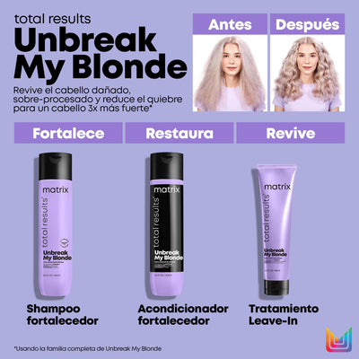 ACONDICIONADOR MATRIX UNBREAK MY BLONDE 1L