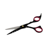 TIJERA DEDICATO CORTE NEGRA 6 ARO ROJO