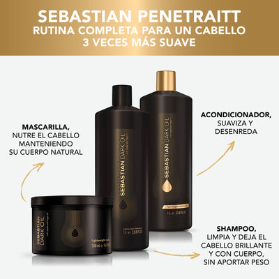 SHAMPOO SEBASTIAN DARK OIL 1LTO