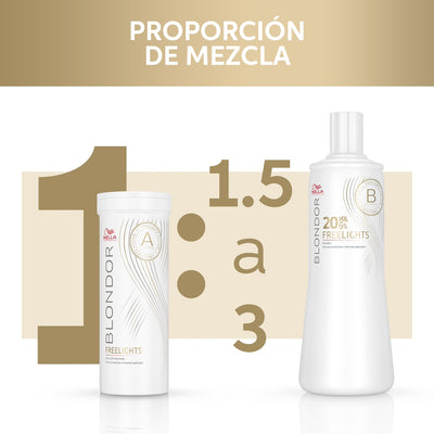 DECOLORANTE BLONDOR FREELIGHTS 400G