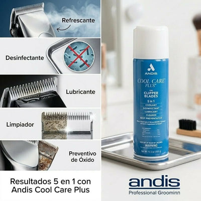 SPRAY ANDIS 5 IN1 COOL CARE 439GR