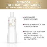 PEROXIDO WELLA BLONDOR FREELIGHTS 20VOL LT