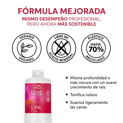 PEROXIDO WELLA COLOR TOUCH 13 VOL LTO