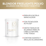 DECOLORANTE BLONDOR FREELIGHTS 800G