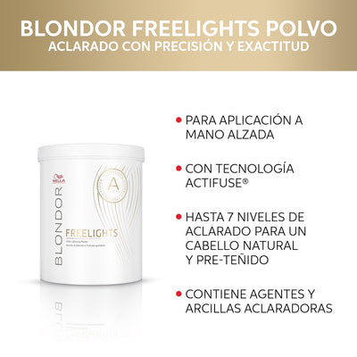 DECOLORANTE BLONDOR FREELIGHTS 800G