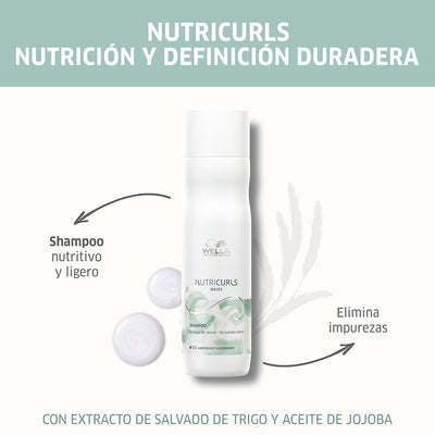 SHAMPOO WELLA NUTRICURLS WAVES 250ML