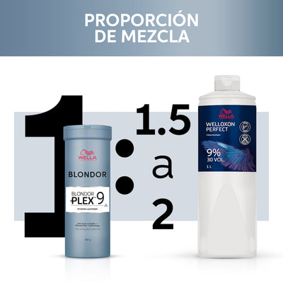 DECOLORANTE BLONDOR PLEX 9 800GR NUEVO