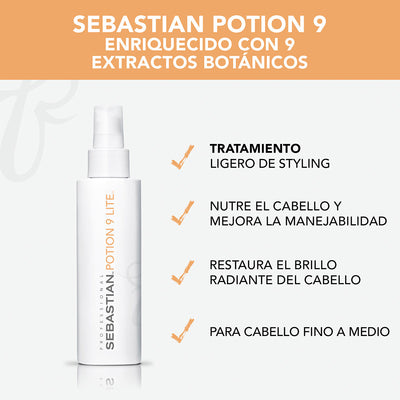 TRATAMIENTO SEBASTIAN POTION 9 LITE 150ML