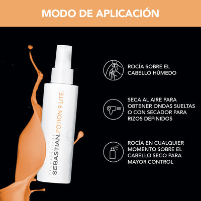 TRATAMIENTO SEBASTIAN POTION 9 LITE 150ML