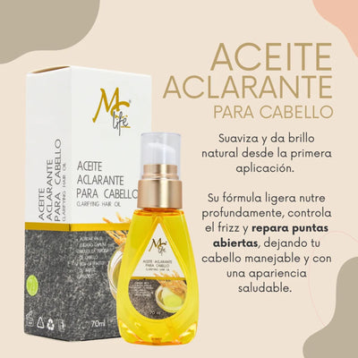 ACEITE MC LIFE ACLARANTE P/CABELLO 70ML MCLACA
