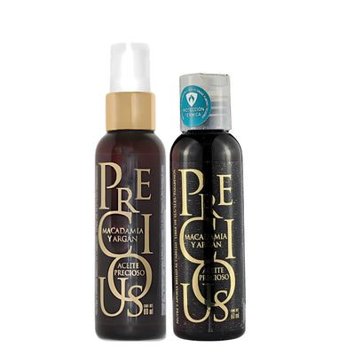 ACEITE PRECIOSO C/2 PZA TERMICO MACADAMIA ARGAN 60ML