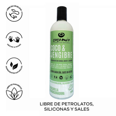ACONDICIONADOR COCO MIO COCO&JENGIBRE FUERZA 500ML