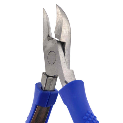 ALICATE PEDICURE MANGO AZUL MOD-8102