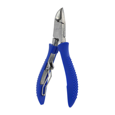 ALICATE PEDICURE MANGO AZUL MOD-8102