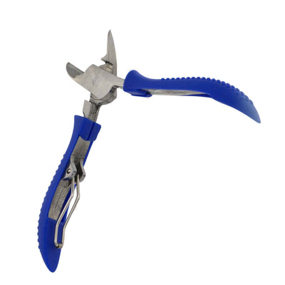 ALICATE PEDICURE MANGO AZUL MOD-8102