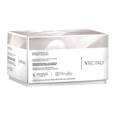 AMPOLLETA TEC ITALY PROTECCION 12X10ML + PEINE CARBON