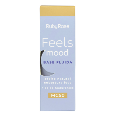 BASE FLUIDA+ACIDO HIALURONICO TONO MC50 RUBY ROSE HB-901-2 26ML