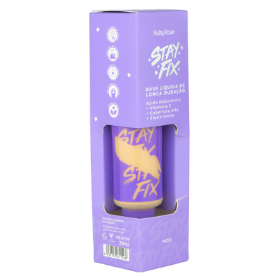BASE LIQUIDA LARGA DURACION TONO MC51 STAY FIX RUBY ROSE HB-873-2 29ML