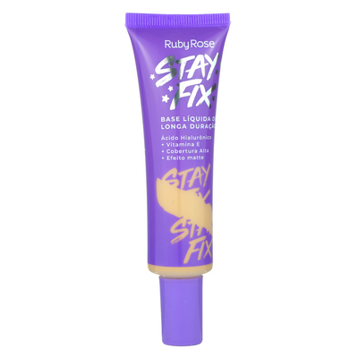 BASE LIQUIDA LARGA DURACION TONO MC52 STAY FIX RUBY ROSE HB-873-2 29ML