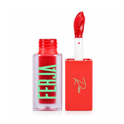 BRILLO PARA LABIOS FERJA ROJO 5ML MOD LG02