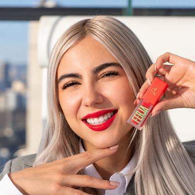 BRILLO PARA LABIOS FERJA ROJO 5ML MOD LG02