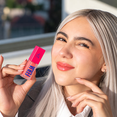 BRILLO PARA LABIOS FERJA ROSA-PULSO 5ML MOD LG01