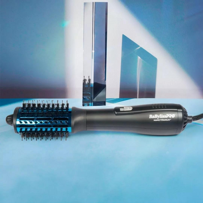 CEPILLO DE AIRE BABYLISS 2.5 PULG OVALADO BLUE COBALT