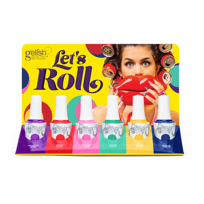 COLECCION GEL 15ML LETS ROLL 6PCS 1130100