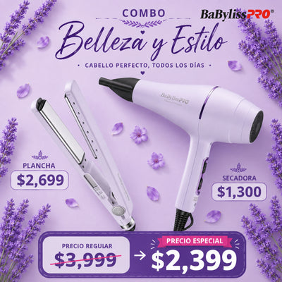 COMBO BABYLISS PLAN+SEC LAVENDER BNTLPP60TES