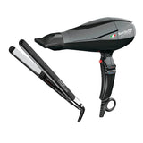 COMBO BABYLISS SEC+PLANCHA FERRARI NEGRA KBFBV13072