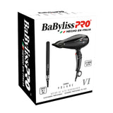 COMBO BABYLISS SEC+PLANCHA FERRARI NEGRA KBFBV13072