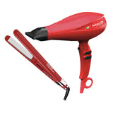 COMBO BABYLISS SEC+PLANCHA FERRARI ROJA KBFRV13072