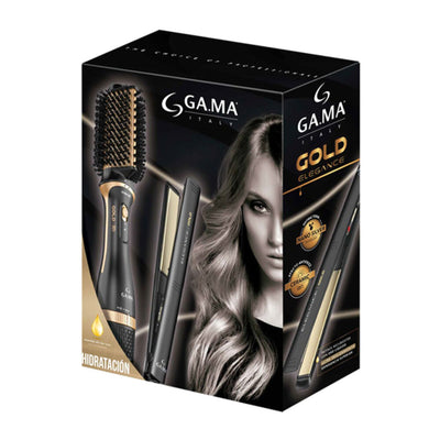 COMBO GAMA GOLD CEPILLO+PLANCHA