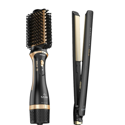 COMBO GAMA GOLD CEPILLO+PLANCHA