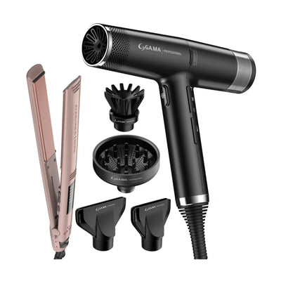 COMBO GAMA SECADORA IQ+PLANCHA ELEGANCE
