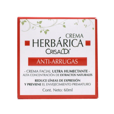 CREMA HERBARICA CRISALDI ANTI-ARRUGAS 60ML