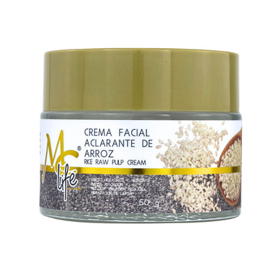 CREMA MC LIFE FACIAL ARROZ ACLARANTE 50G MCLCFA
